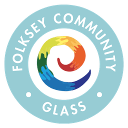 Folksey Community Glass. Folkestone, Kent. Kiln formed glass learning workshops and glass making experiences with Emma Nightingale Glass.